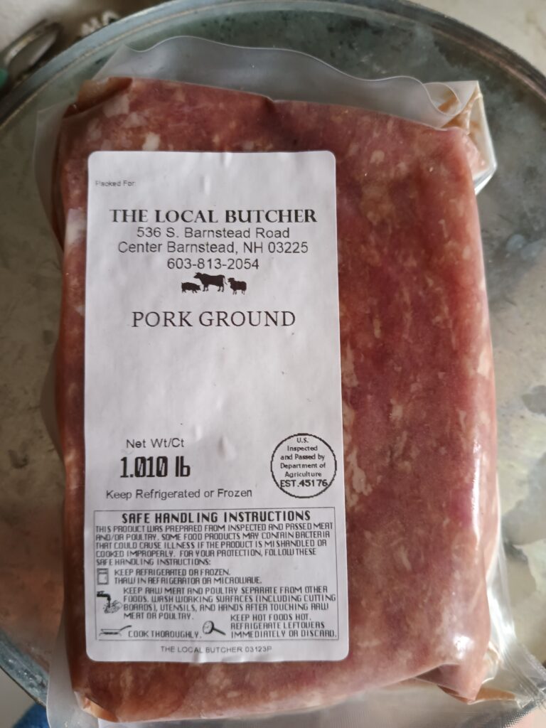 1lb Holistically Raised Ground Pork